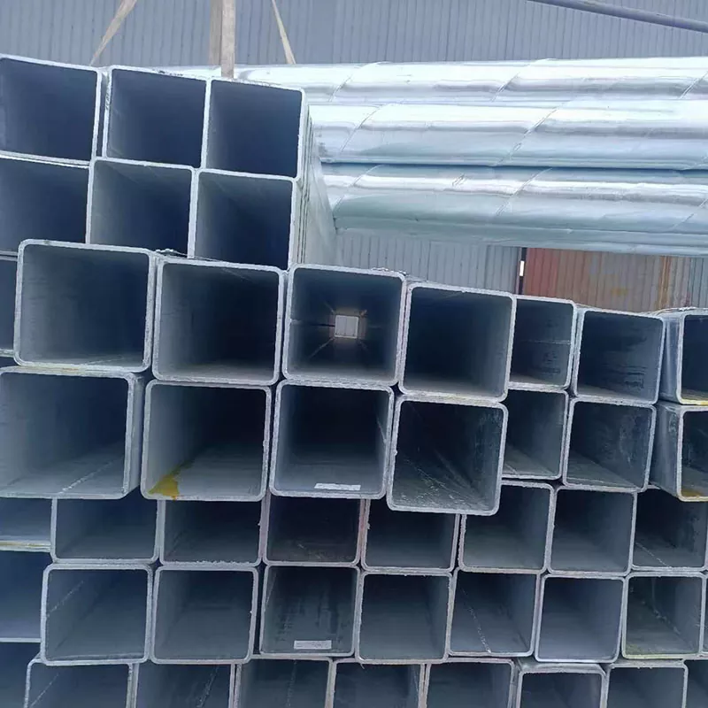 Liten kaliber svart rektangulärt rör